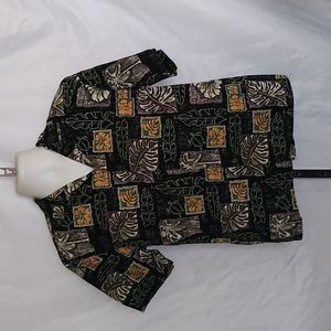 Koko Head Original Men's Hawaiian Button Front Shirt Size Medium Made In Hawaii